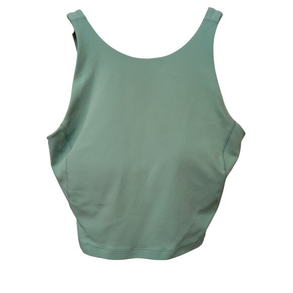 Lululemon Align High-Neck Tank Top Light Support Wild Mint Cropped Yoga Running - Picture 1 of 6